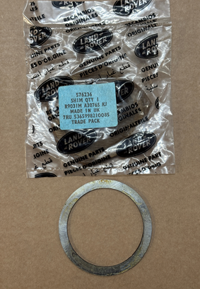 576236 - Differential Shim  by Land RoverSteering or Suspension Part Land Rover Range Rover Defender, Discovery, Range Rover
