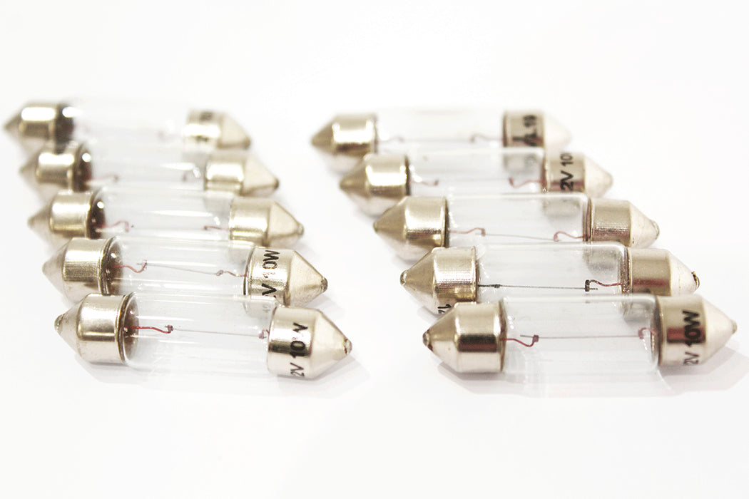 586438 - festoon bulb lamp interior 12V/10W Electrical Part Land Rover Range Rover Defender, Discovery, Range Rover, Range Rover Sport, Range Rover Evoque