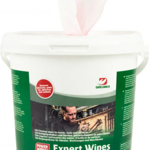 59001301001 - Dreumex Expert Hand Cleaning Wipes – 130 Industrial Wipes