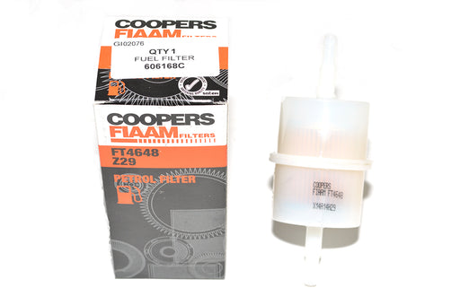 606168C - Fuel Filter – Inline – Petrol  by CoopersFuel System Part Land Rover Range Rover Defender, Discovery, Range Rover, Series