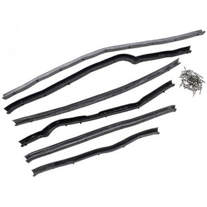 GA1495G - SERIES FRONT DOOR SEAL KIT LH OEM (incl rivets)