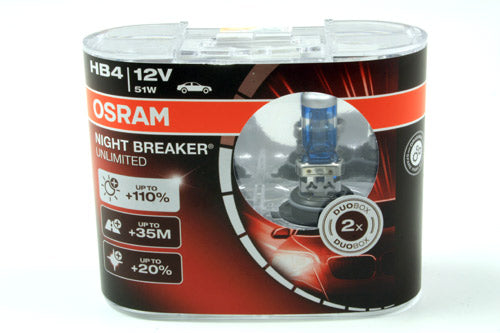 9006NBU-HCB - Bulb – HB4 – Twin Pack  by OsramElectrical Part Land Rover Range Rover 