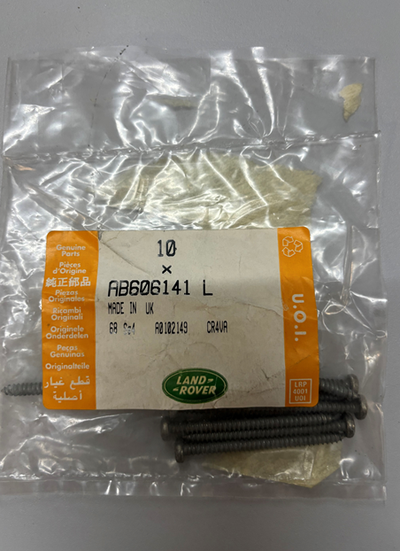 AB606141 - Screw – Self-Tapping  by Land RoverInterior Accessory Land Rover Range Rover Range Rover