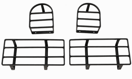 BA012B - Rear Lamp Guards – Steel – Set of 4  by AftermarketBody Part Land Rover Range Rover Defender, Series
