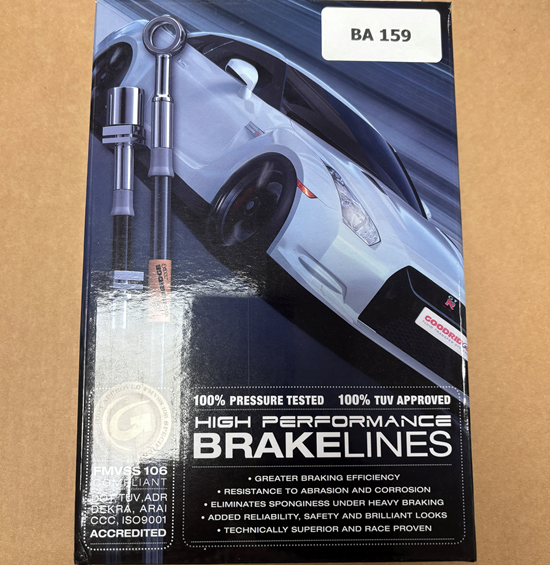 BA 159 - Brake hose kit Defender 90/110 ('99-'04 non ABS) Brake Part Land Rover Range Rover Defender