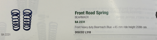 BA2231 - Front Spring - Discovery 2  by AftermarketSteering or Suspension Part Land Rover Range Rover Discovery