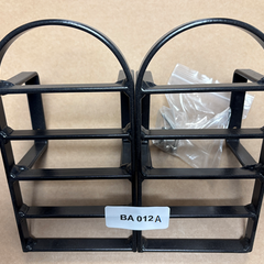 BA 012A - Rear Lamp Guards - Pair for Series 2/3 (Steel)