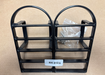 BA 012A - Rear Lamp Guards – Pair for Land Rover Series 2/3 (Steel) Accessory Land Rover Range Rover Series