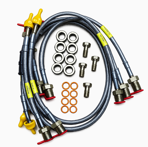 BA 212 - Brake Hose Kit – Stainless Steel Brake Part Land Rover Range Rover Range Rover