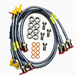 BA 212 - Brake Hose Kit – Stainless Steel Brake Part Land Rover Range Rover Range Rover