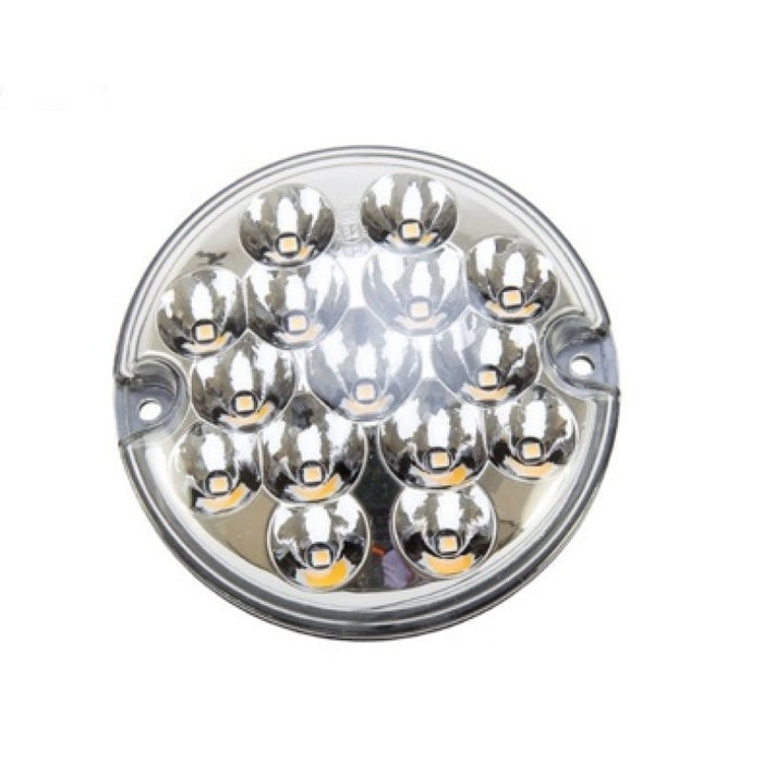 DA1273R - Reverse LED lamp round 95mm clear NAS  by AftermarketElectrical Part Land Rover Range Rover Defender