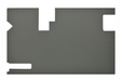 BTR9712LOY - Door Trim – Dark Granite  by BritpartInterior Accessory Land Rover Range Rover Defender
