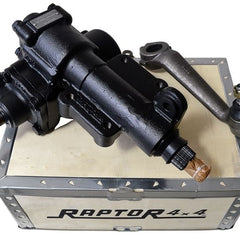 QAF500120RAP - Steering box LHD 4-bolt incl. droparm