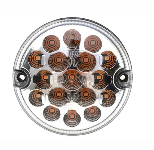 AMR6527LEDCL - Indicator Light LED - Clear 95mm NAS- Wipac  by WipacElectrical Part Land Rover Range Rover Defender, Series