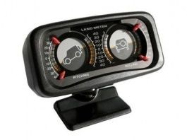 GA1003 - 12V Illuminated Inclinometer & Landmeter - Black