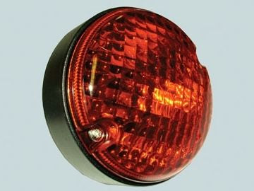LR048201 - Round red fog lamp Defender  by AllmakesElectrical Part Land Rover Range Rover Defender, Series