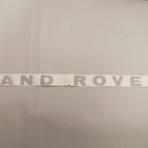 BTR9897MUK - badge tape logo mid silver 74cm