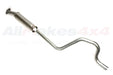 WCE105202 - Exhaust pipe intermediate 1.8 Freelander from 2001 on  by BosalExhaust Part Land Rover Range Rover Freelander 1
