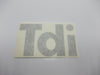 BTR0516LVA - Decal – TDi – Light Grey – 9cm  by Land RoverBody Part Land Rover Range Rover Defender