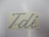 BTR1285MCF - Decal – Turbocharger Tdi – Silver Body Part Land Rover Range Rover Discovery