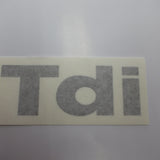 BTR9899MUK - Decal – Badge Logo Tape – TDi