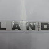 DAB500290 - Emblem – LAND – Silver – 28cm