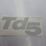 DAF105360MMG - Decal – Td5 – Silver