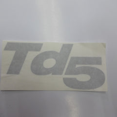 DAF105360MMG - Sticker – TD5 – Zilver