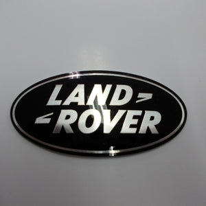 DAG500160LR - badge LR logo black / silver GENUINE