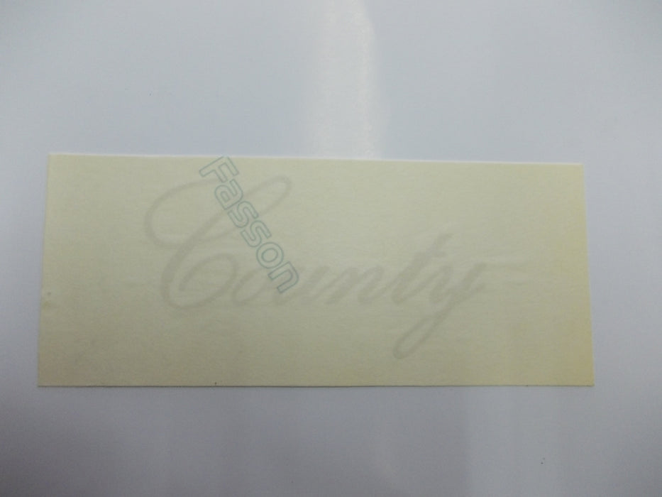 MTC4719 - Decal aluminium (15cm) Body Part Land Rover Range Rover 