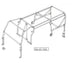 RBL1837SSS - Roll Cage - Similar to L109  by Safety DevicesSafety or Security Part Land Rover Range Rover Defender