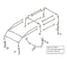 RBL2137SSS - Roll Cage – External – Non-Bulkhead Body Part Land Rover Range Rover Defender
