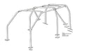 RBL0246SSS - Roll Cage – Full Internal – 3-Door Body Part Land Rover Range Rover Discovery