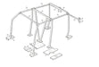 RBL2167SSS - Roll Cage – Internal – 5-Door – Td5 Body Part Land Rover Range Rover Discovery