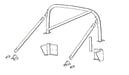 RBL1115SNS - Def 90 Truck cab rear military style hoop with diagonal Safety or Security Part Land Rover Range Rover Defender