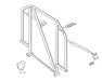 RBL0335SSS - Roll Bar – With Headlining – With Diagonal Body Part Land Rover Range Rover Defender