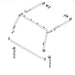 RBL1383SSS - Roll Cage - Front Cage -Fits H/Top and CSW  by Safety DevicesSafety or Security Part Land Rover Range Rover Defender