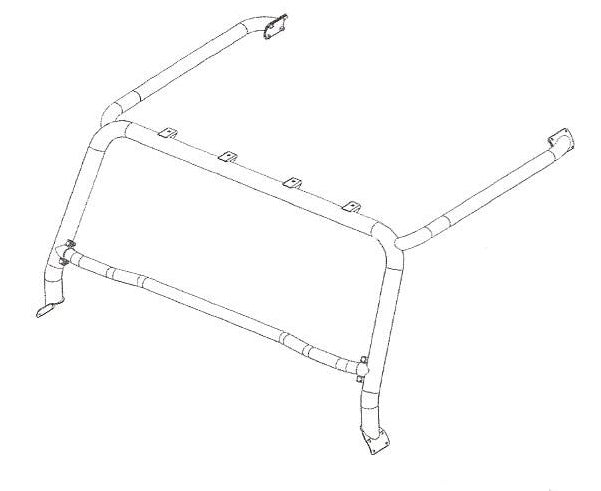 RBL2306SSS - Style Bar – Front – 60th Anniversary Spec Safety or Security Part Land Rover Range Rover Defender