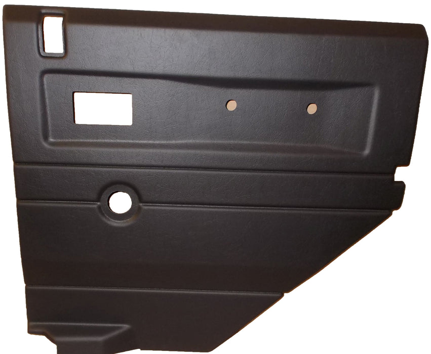 DA2480 - Defender rear side door panel RH black (manual windows) Body Part Land Rover Range Rover Defender