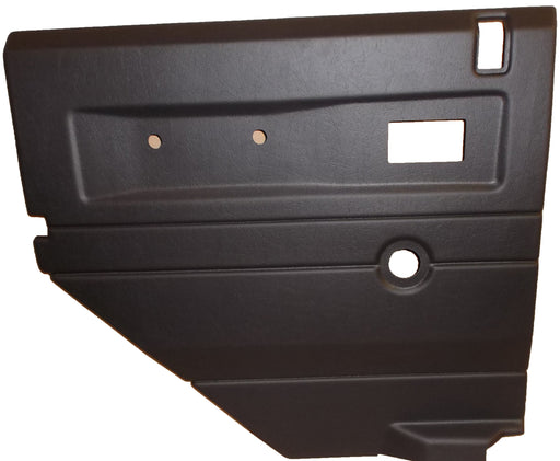 DA2481 - Rear Side Door Panel (Manual Windows) - Defender - LH Black  by BritpartBody Part Land Rover Range Rover Defender