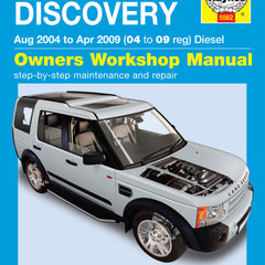 DA4505 - Haynes werkplaatshandboek Discovery 3 04>09 diesel