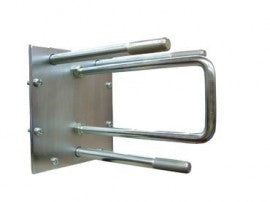 DA2215 - Spare Wheel Carrier - Fixed Rear Door Mount  by AllmakesWheel System Part Land Rover Range Rover Defender, Series