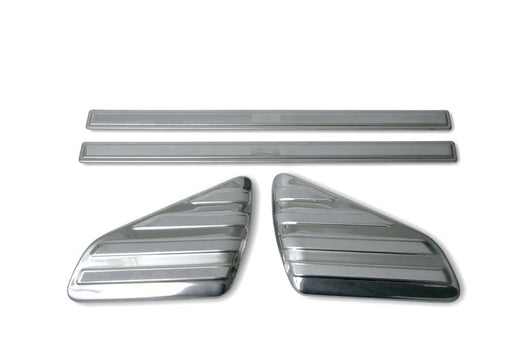 LR002525 - Stainless Entry Sills Replacement - Freelander 2 Accessory Land Rover Range Rover Freelander 1