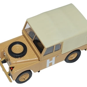 DA1237 - LR-serie Militair miniatuur in zand, schaal 1:43 Diecast Model