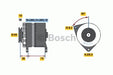 RTC5053 - alternator A133 120Amp Electrical Part Land Rover Range Rover Range Rover
