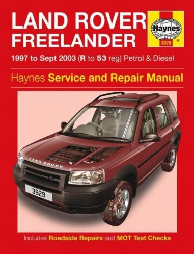 BA 3085 - haynes manual Freelander 97>03 P&D  by HaynesRepair & Maintenance Land Rover Range Rover Freelander 1