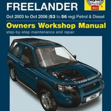 BA 3085A - Manual Haynes Petrol & Diesel - Freelander 03>06
