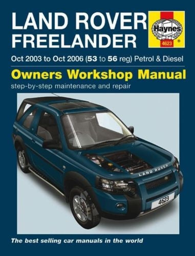 BA 3085A - manual haynes Freel. 03>06 P&D  by HaynesRepair & Maintenance Land Rover Range Rover Freelander 1