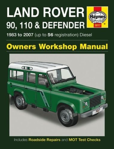 GA3035 - Haynes manual 90/110/def >2007  by HaynesRepair & Maintenance Land Rover Range Rover Defender