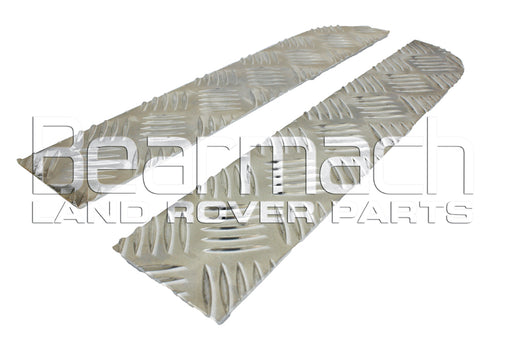 BA 4022 - Standard Bumper end plate protector (pair) 2mm Body Part Land Rover Range Rover Defender, Series